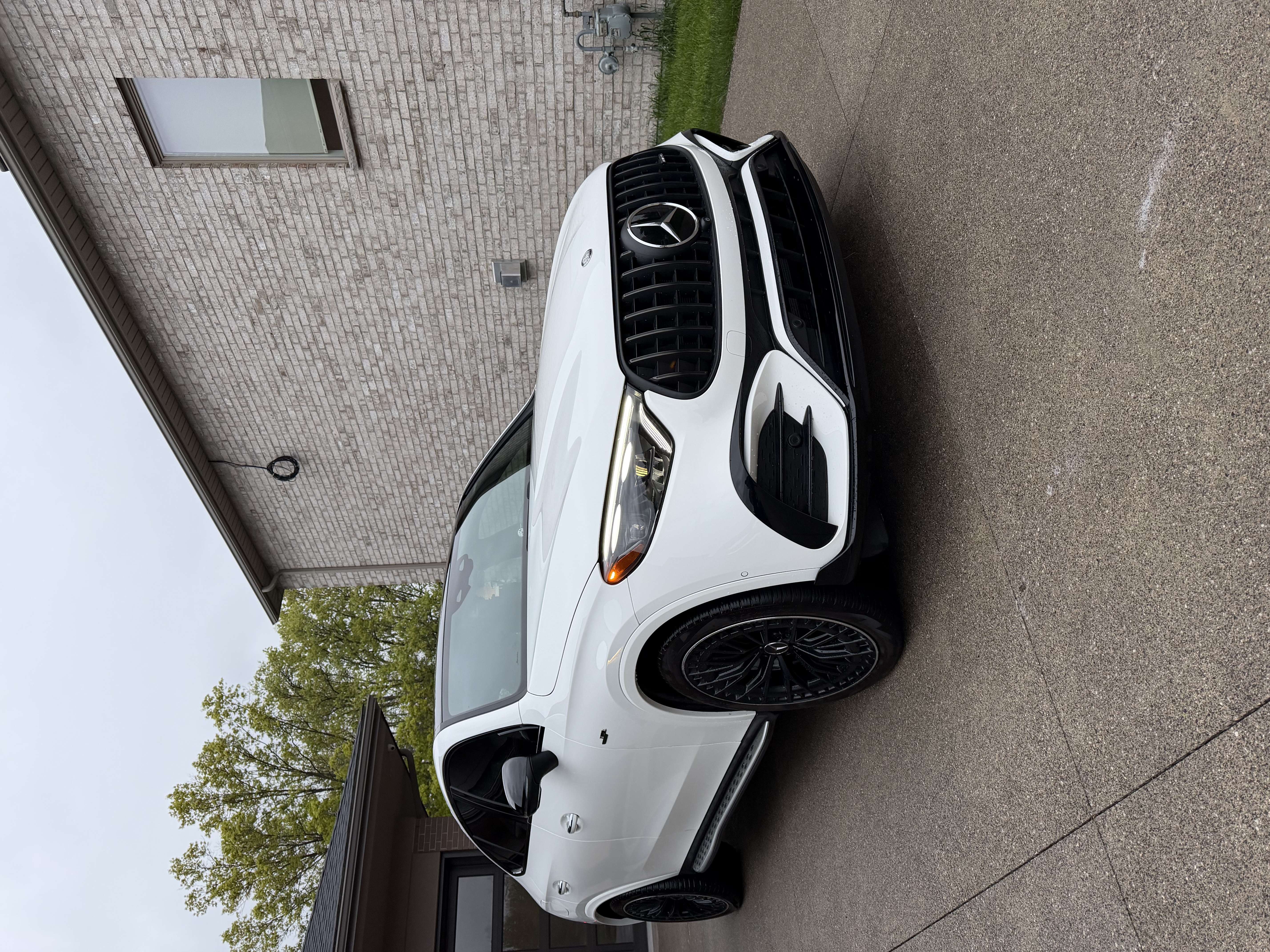 Mercedes-AMG GLC exterior after wash and detail